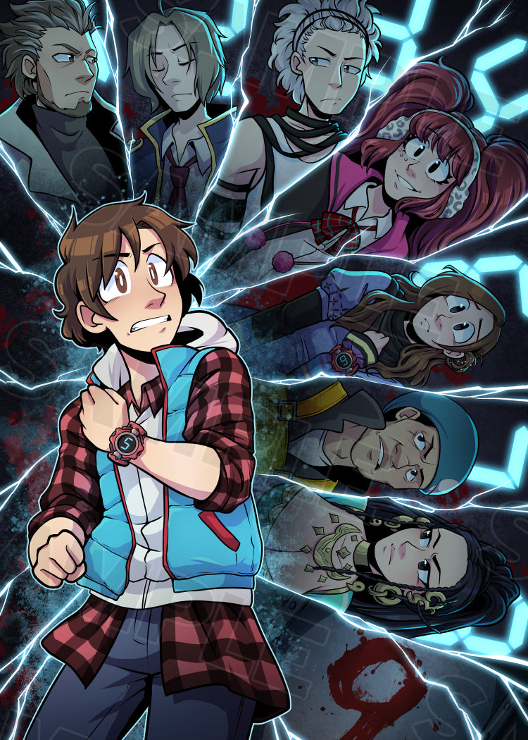 9 Hours 9 Persons 9 Doors Mini Print