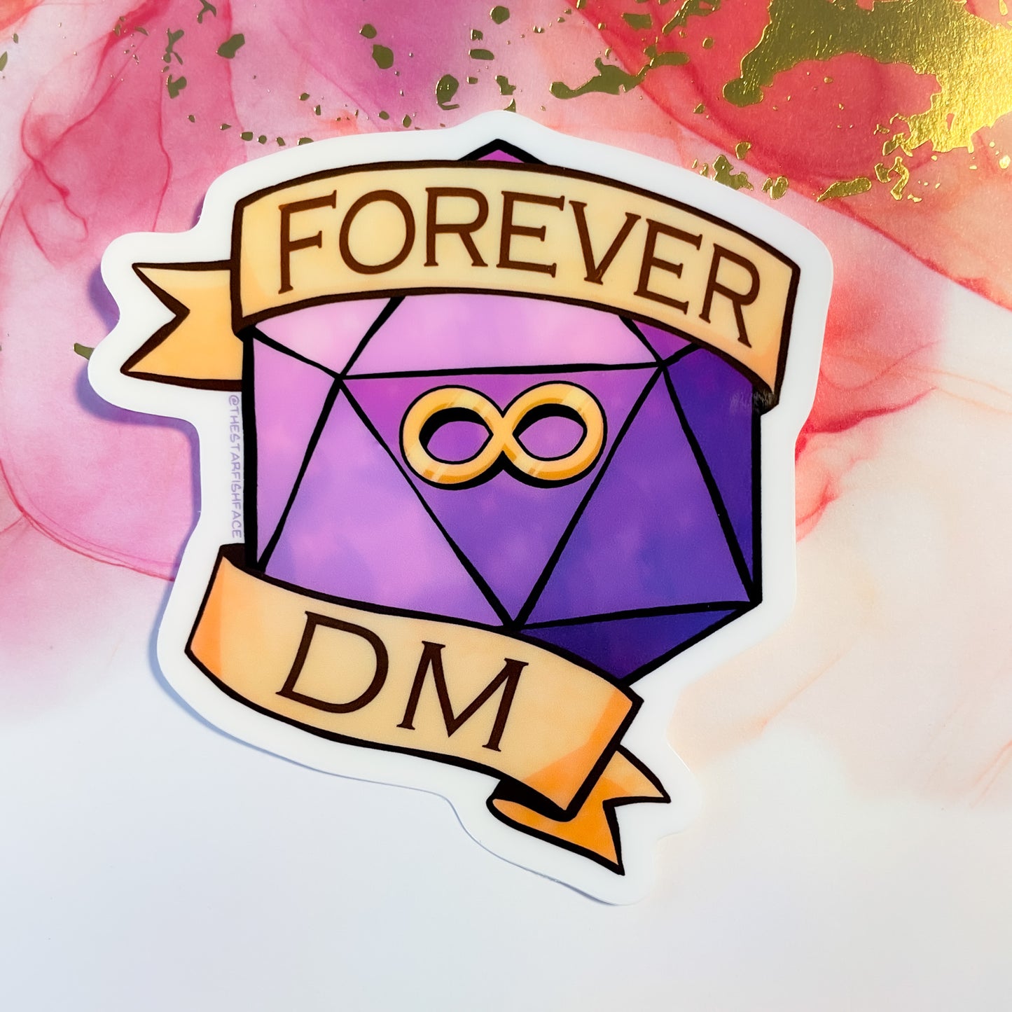 Forever DM Sticker