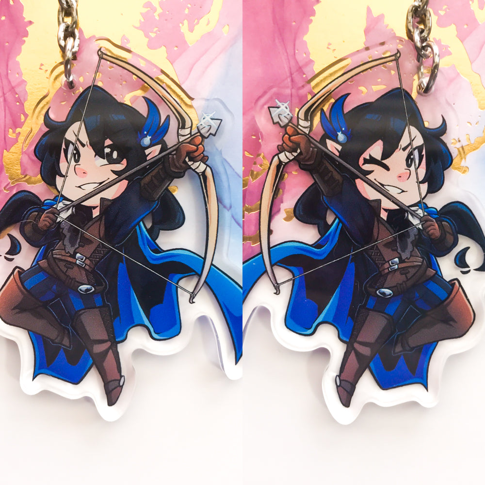 Critical Role Vox Machina Acrylic Charms - TheStarfishface