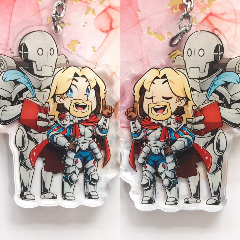 Critical Role Vox Machina Acrylic Charms - TheStarfishface