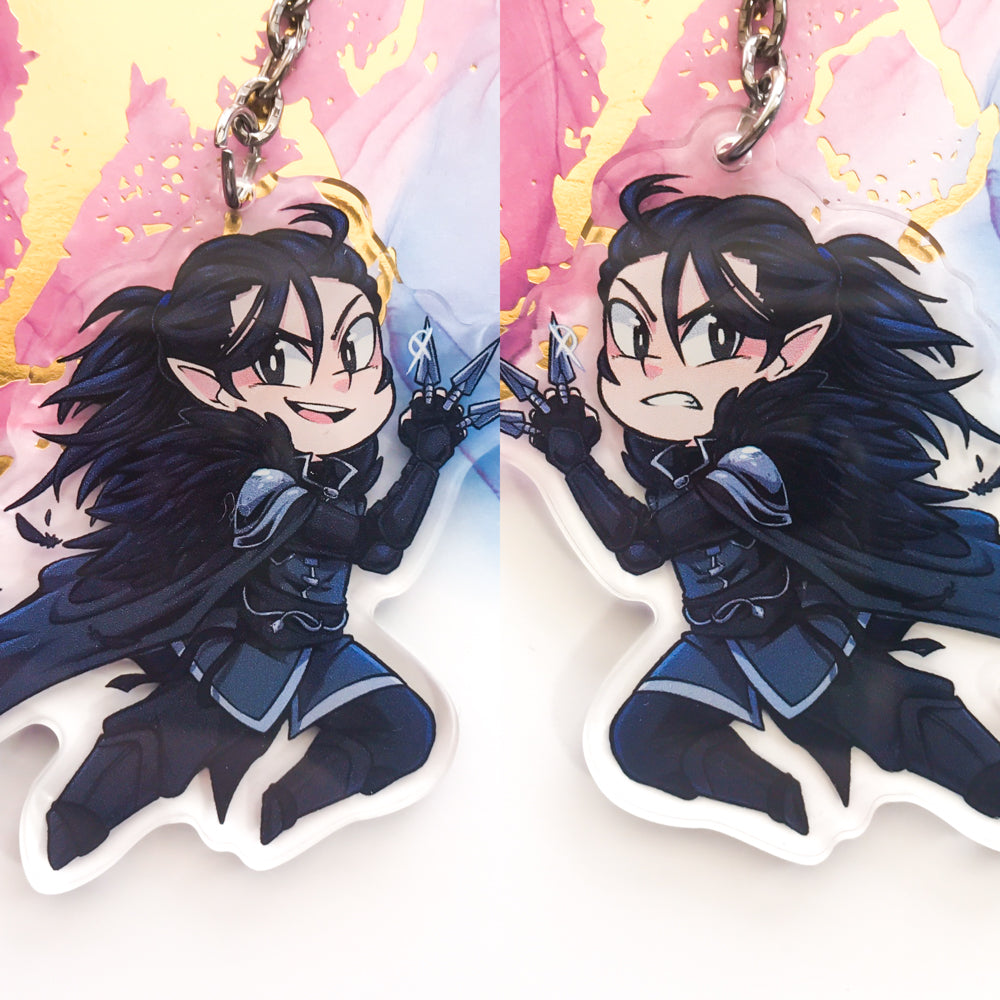 Critical Role Vox Machina Acrylic Charms - TheStarfishface