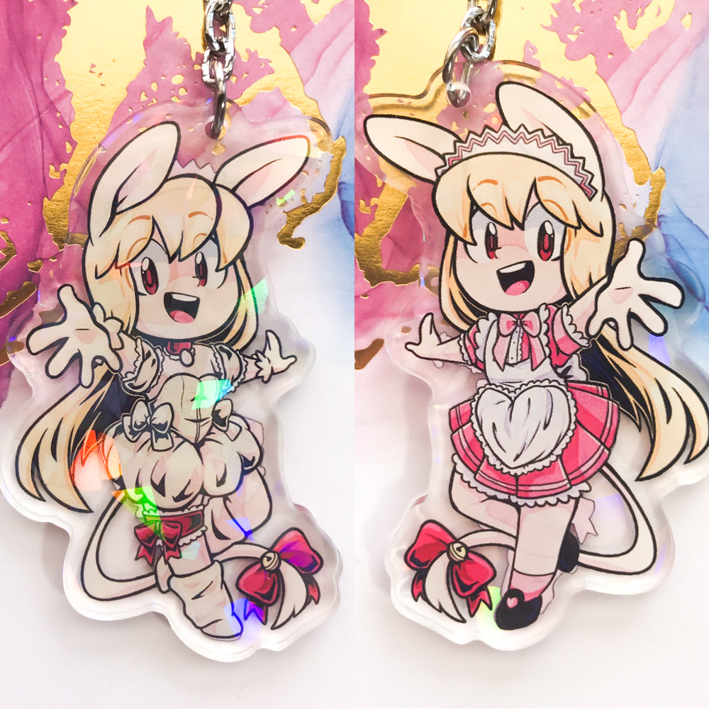 Tokyo Mew Mew Holographic Acrylic Charms - TheStarfishface