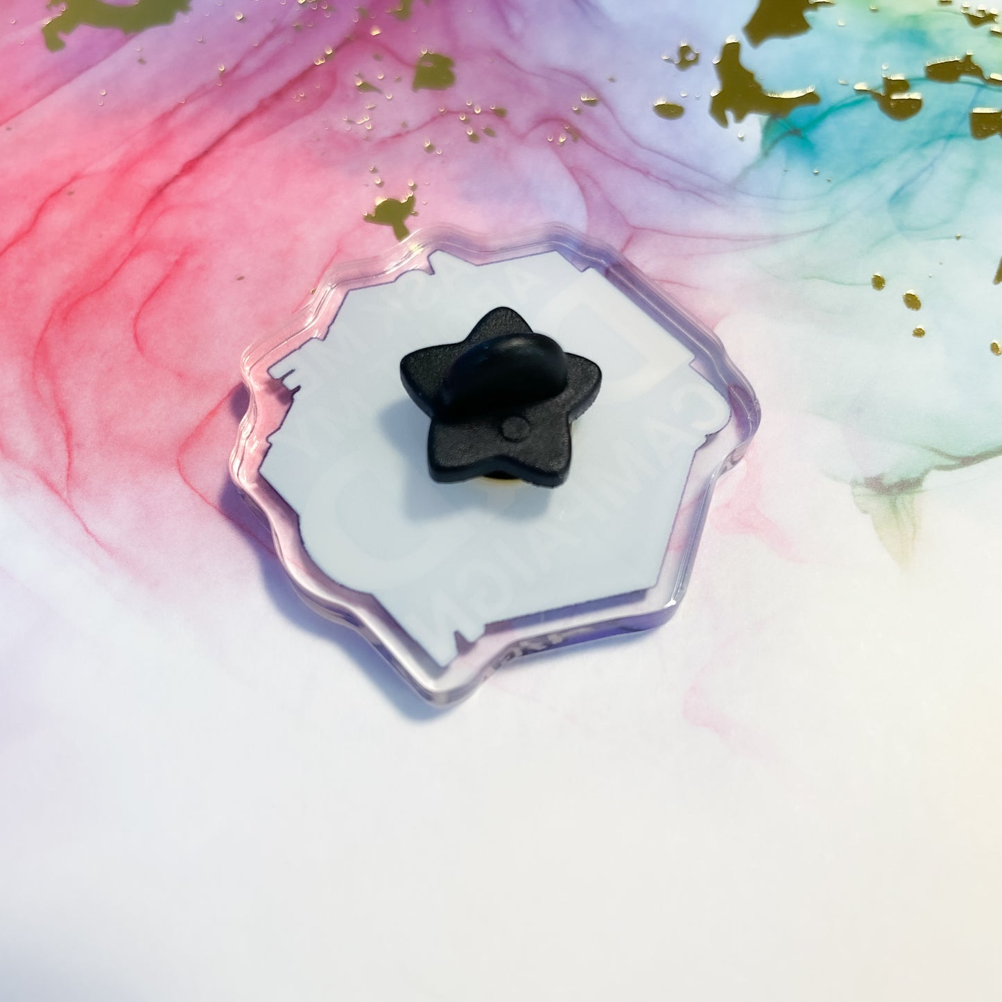 Ask Me About My D&D Campaign 1.5" Acrylic Pin