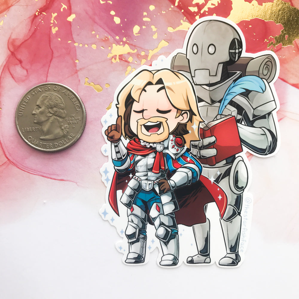 Critical Role - Vox Machina Stickers - TheStarfishface