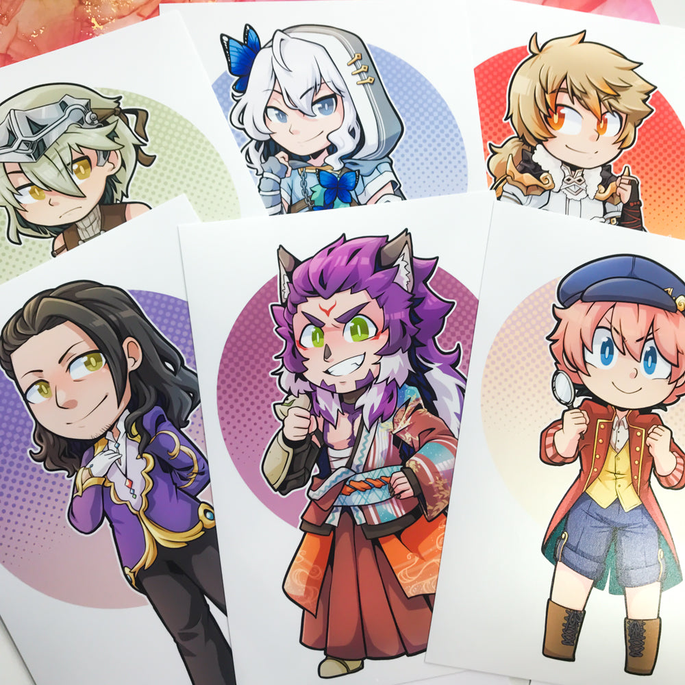 Rune Factory Bachelor Mini Prints - Main Image