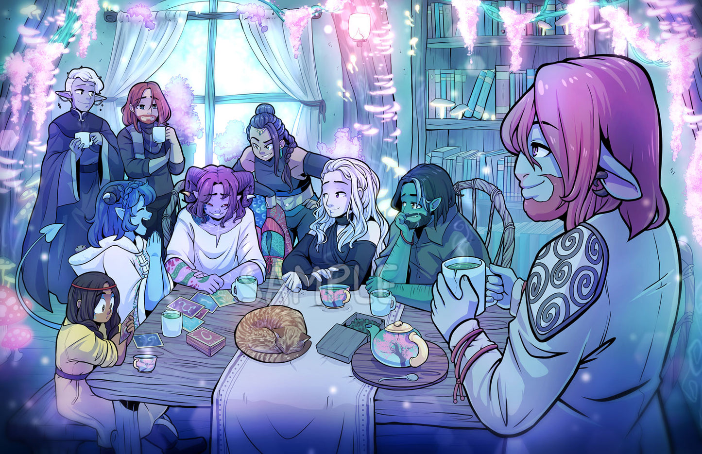 Critical Role Finale Mini Print - TheStarfishface