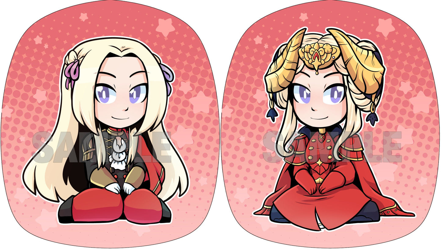 Fire Emblem 2-Sided Edelgard Plushie - TheStarfishface