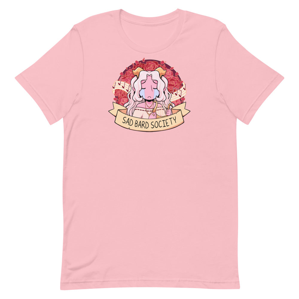 Sad Bard Society Unisex T-Shirt (4 Colors Available!) - TheStarfishface