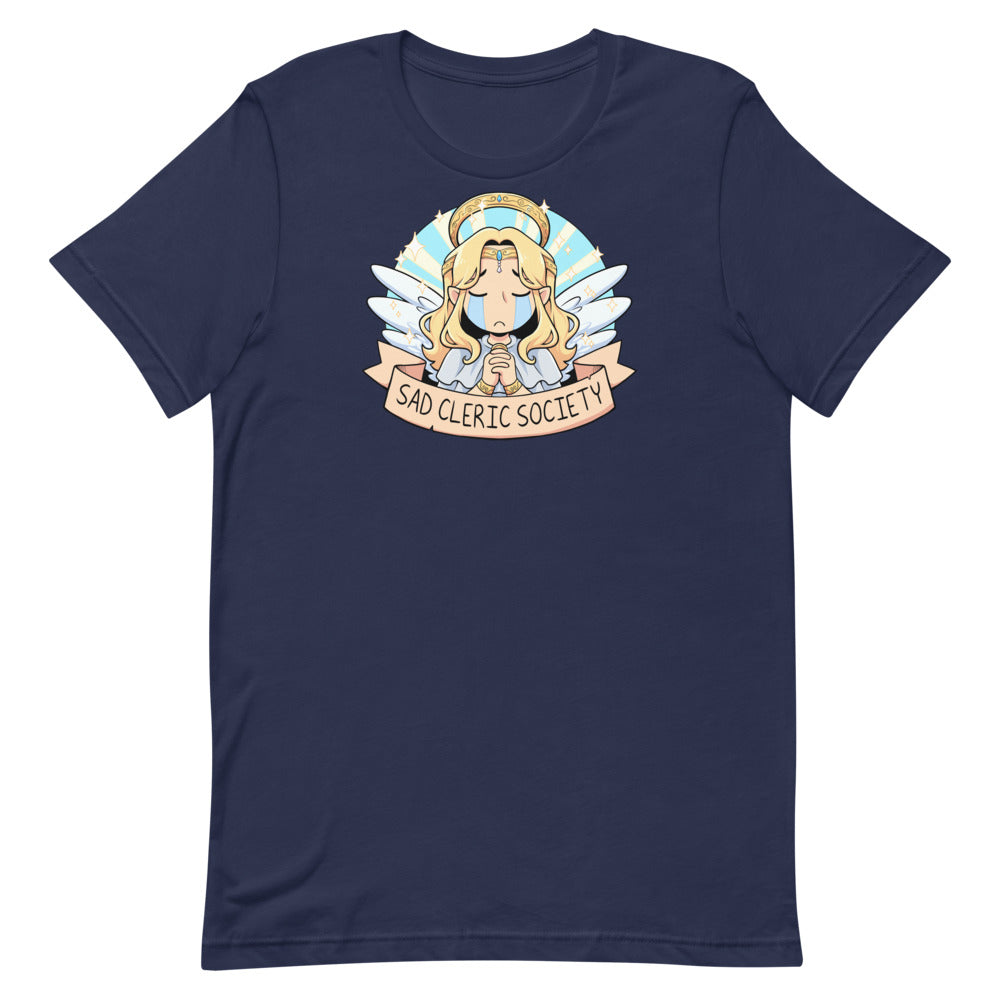 Sad Cleric Society Unisex T-Shirt (4 Colors Available!) - TheStarfishface