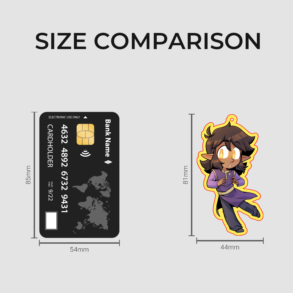 [TEST] Vector Acrylic Keychain