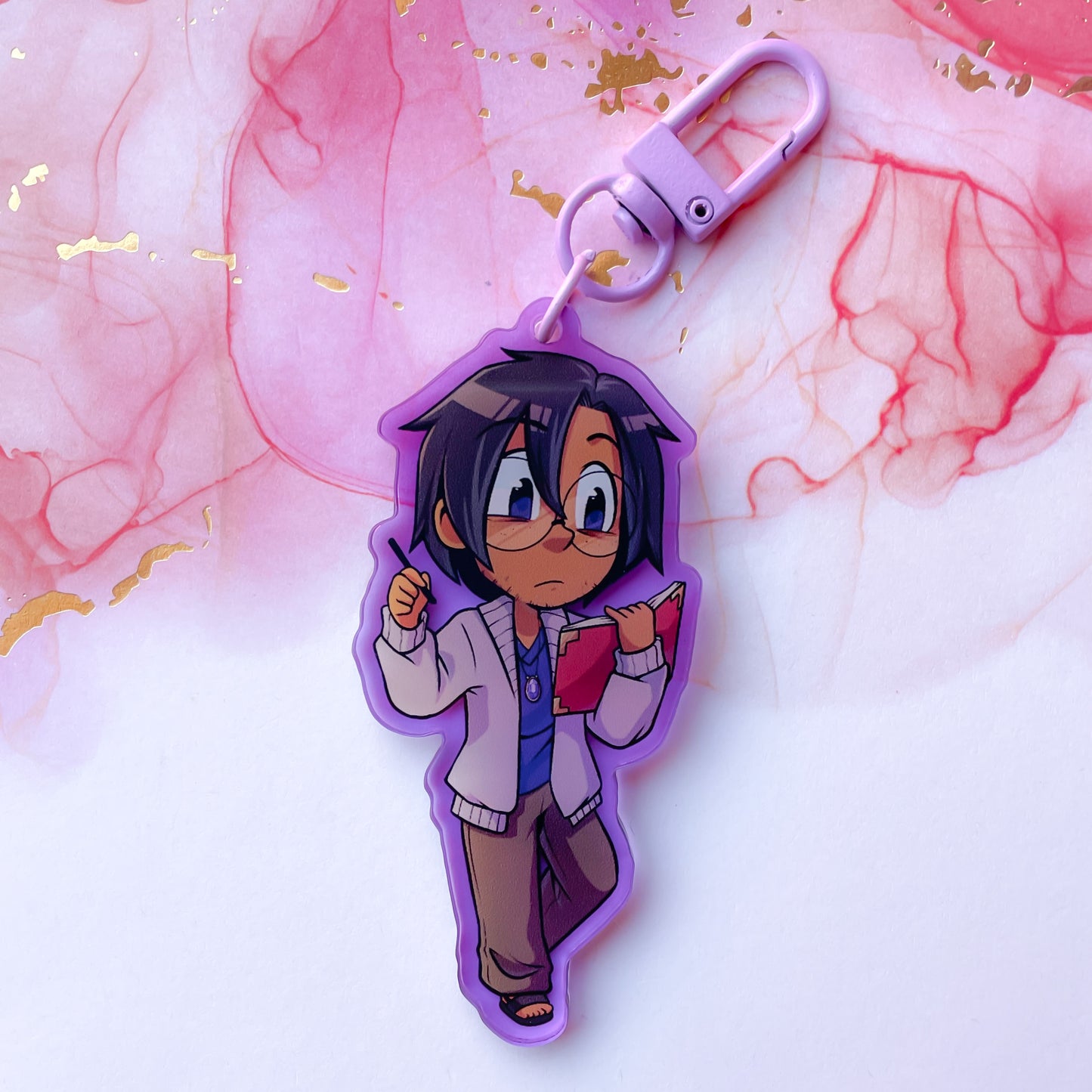 Castoff 3" Acrylic Charms - Sage