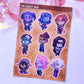 Critical Role: The Mighty Nein Sticker Sheet