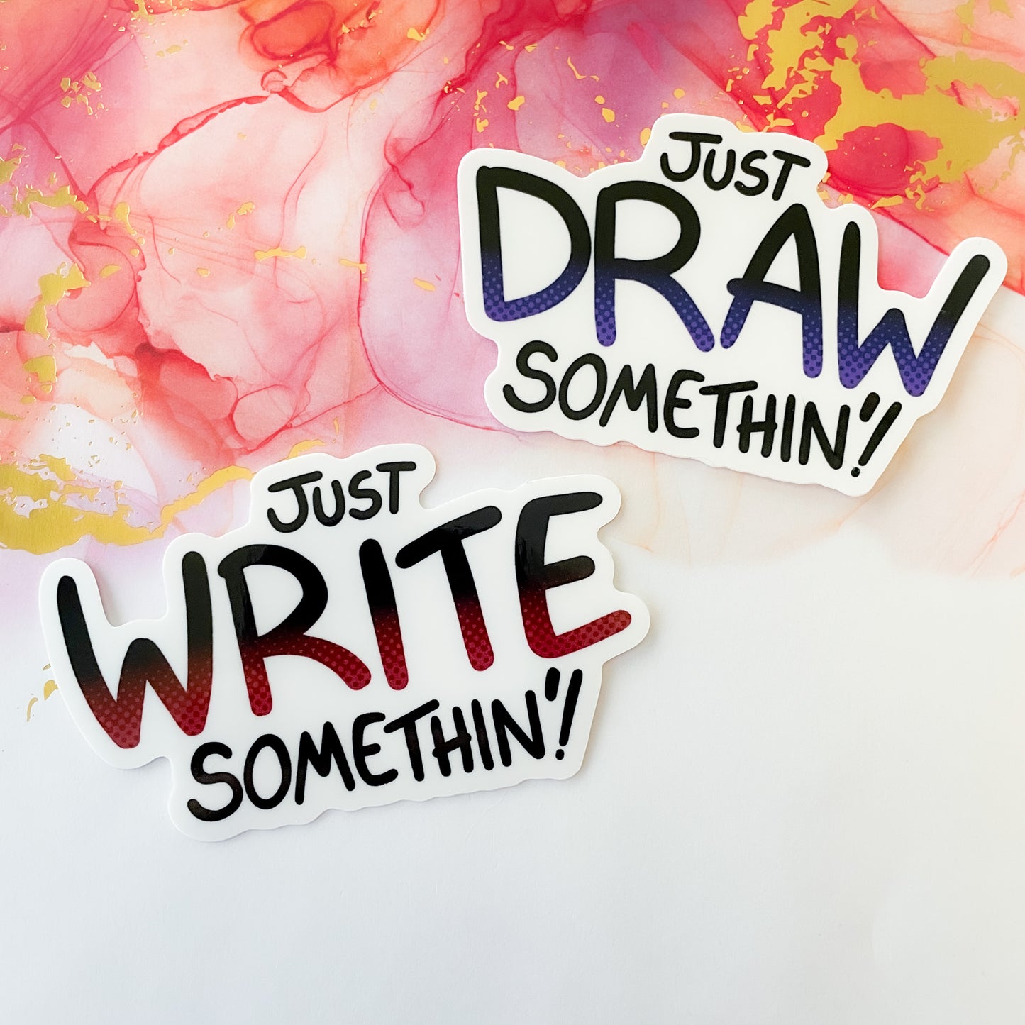 Just Draw / Write Something Stickers