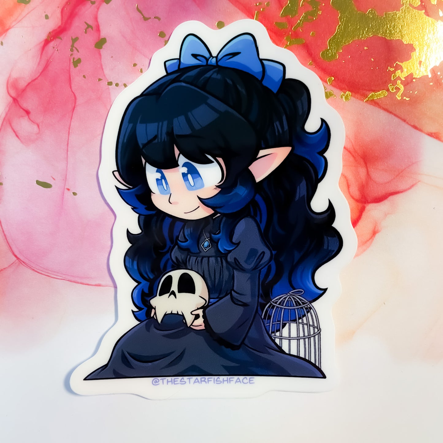 Lapis (and Dave) Sticker