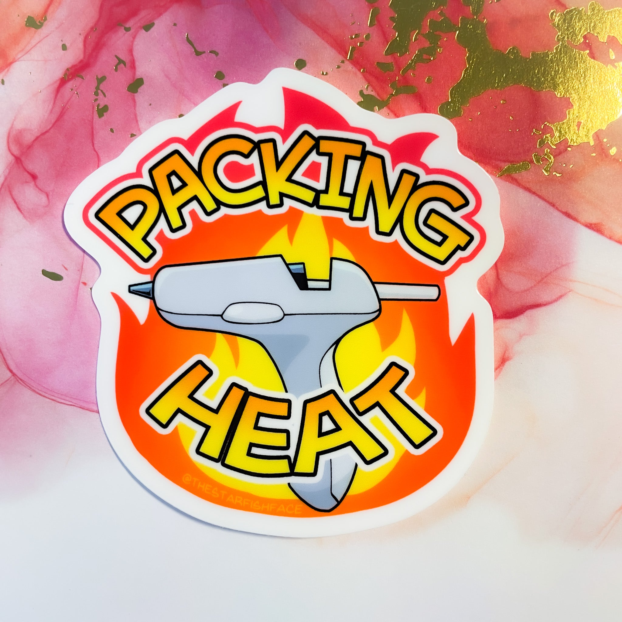 Packing Heat Sticker – TheStarfishface