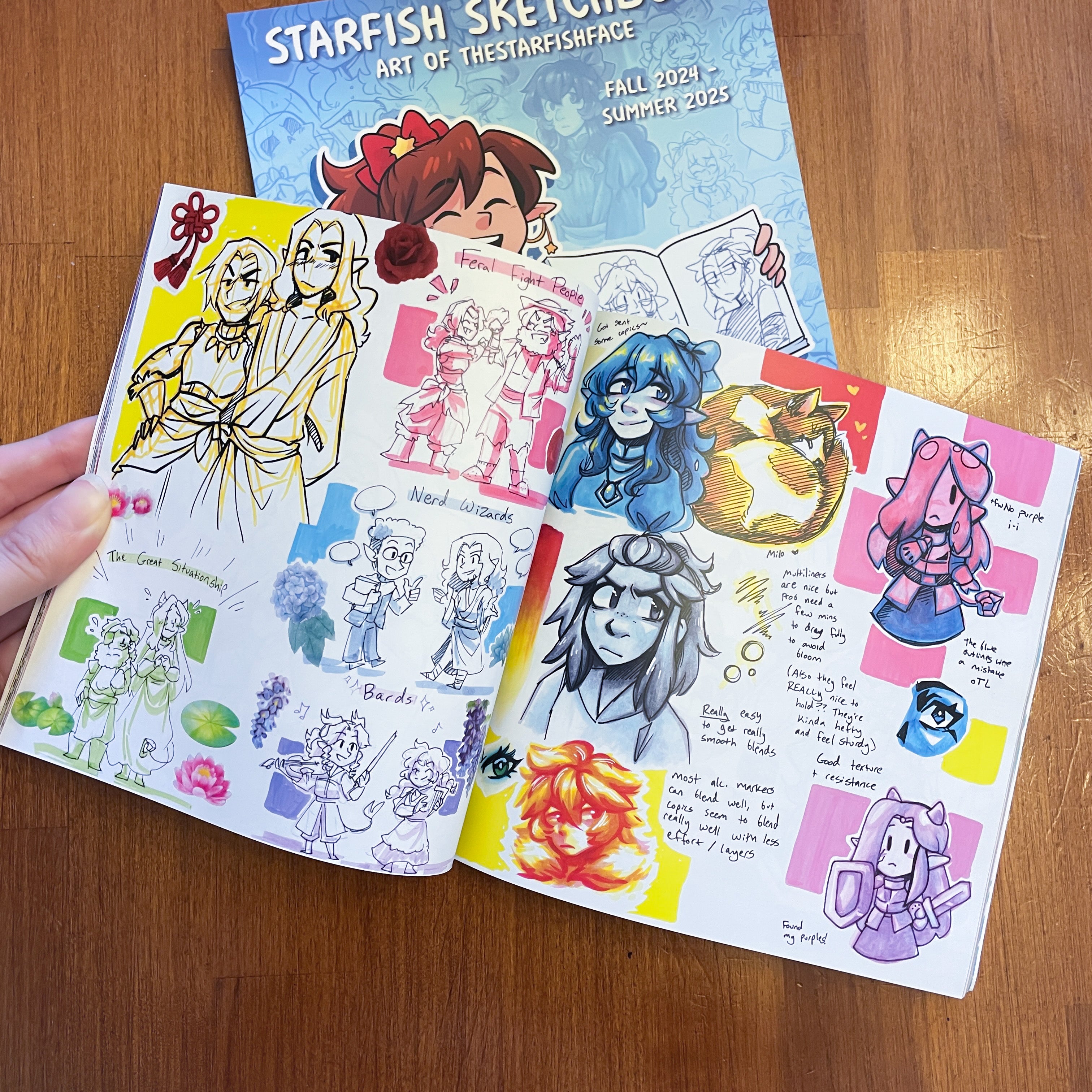 Starfish Sketchbook - Volume 2 – TheStarfishface