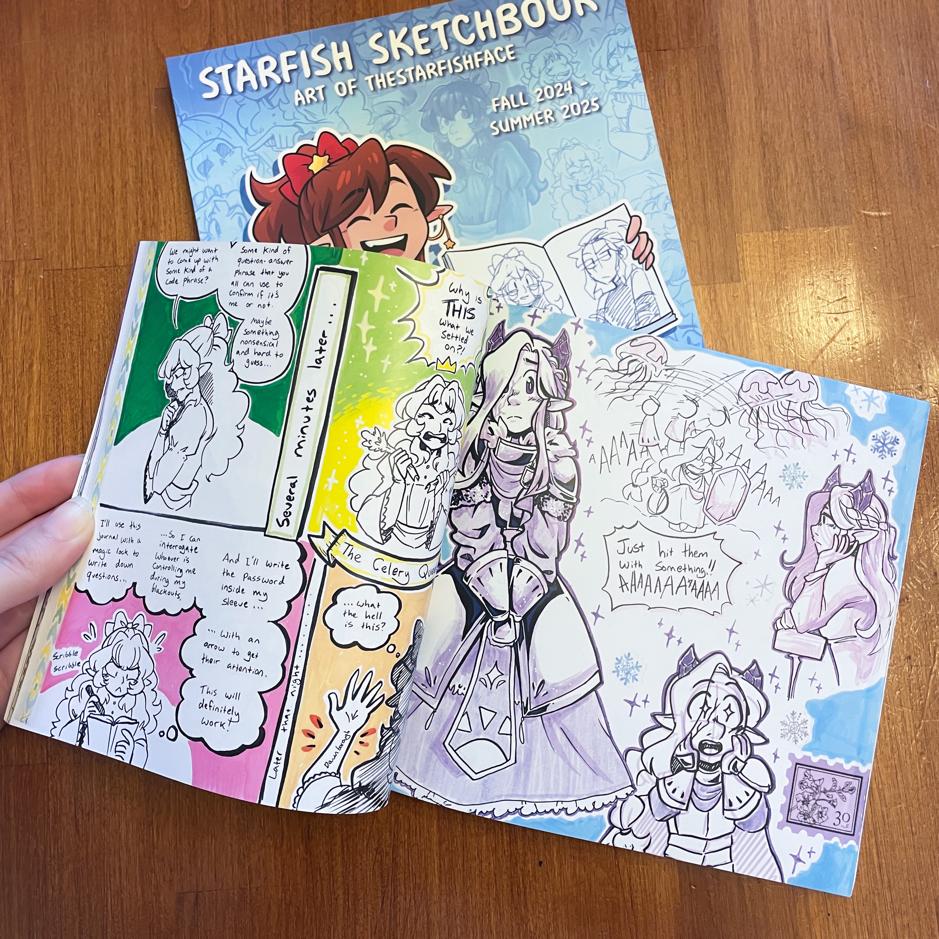 Starfish Sketchbook - Volume 2 – TheStarfishface