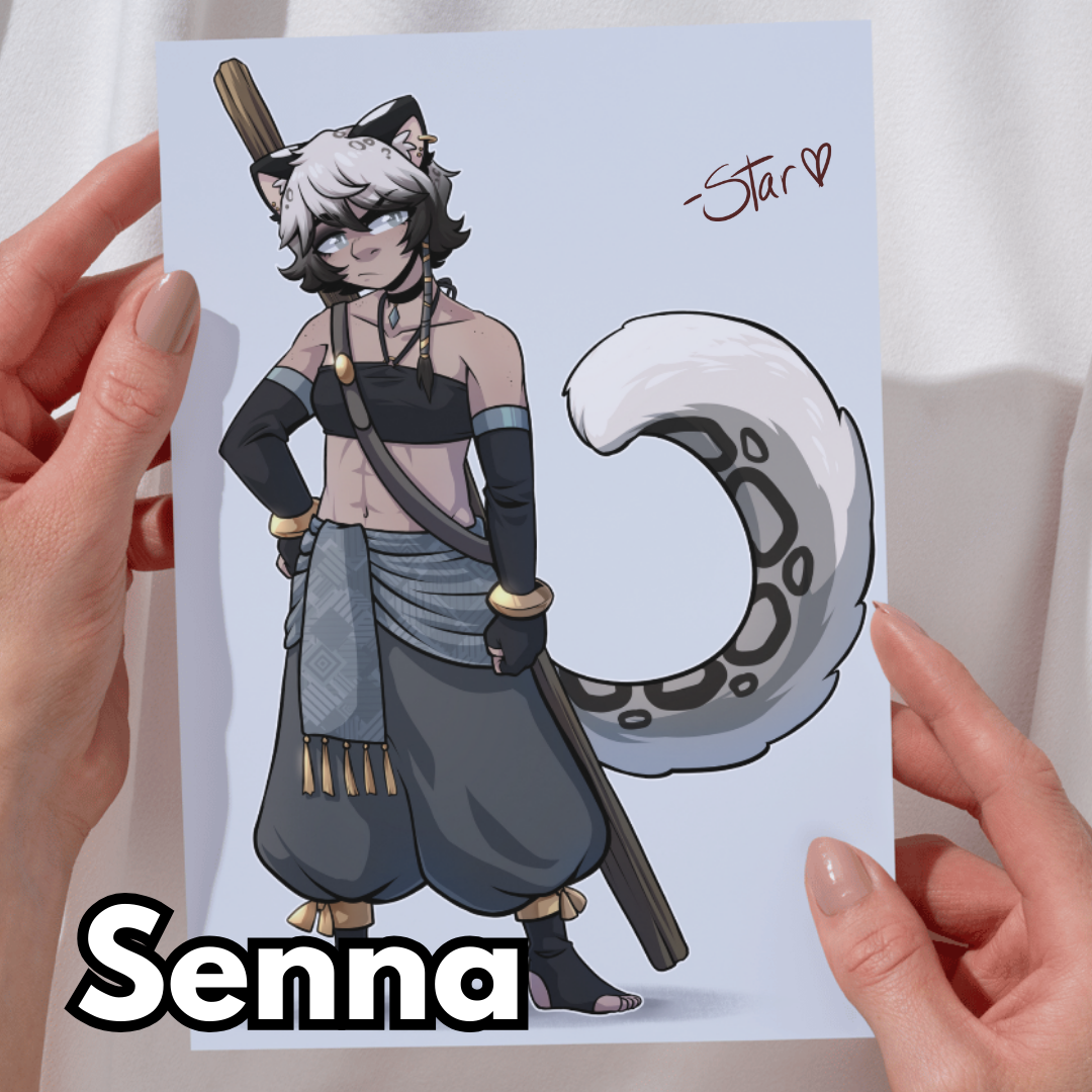 Shattered Chord Character Mini Prints