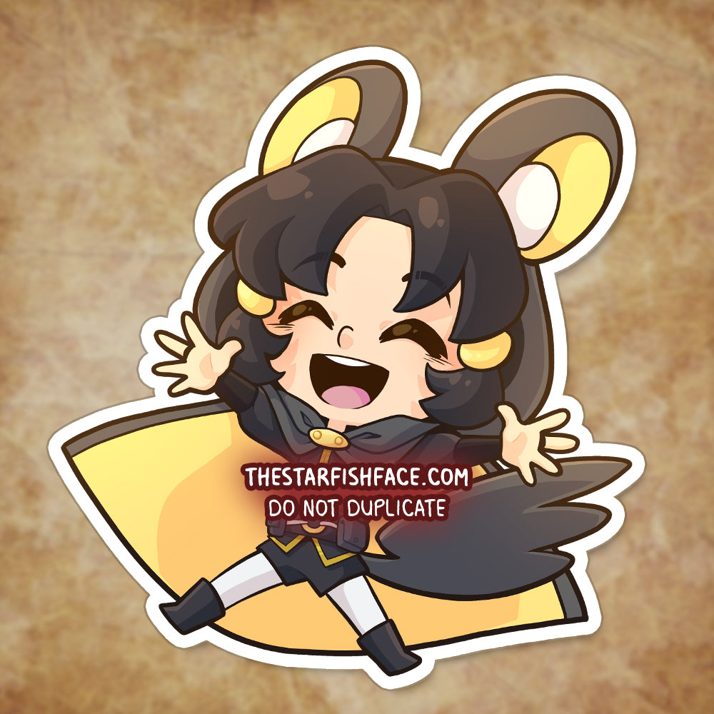Pokemon D&D Pikachu + Friends Stickers