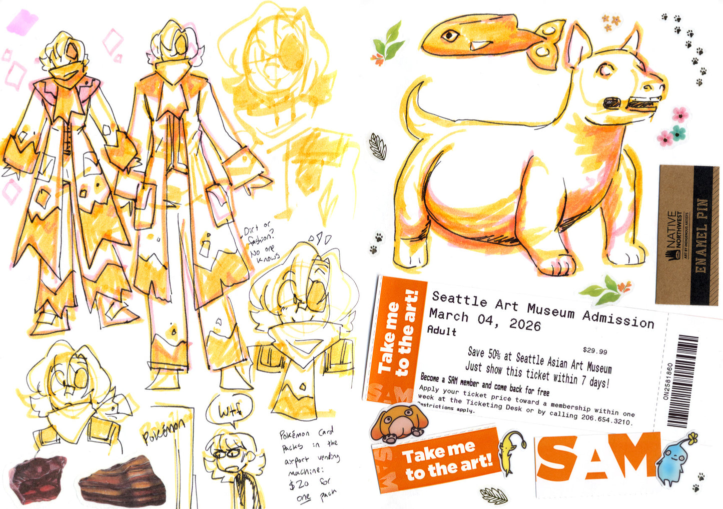 Starfish Sketchbook - Volume 4 [DIGITAL PDF]