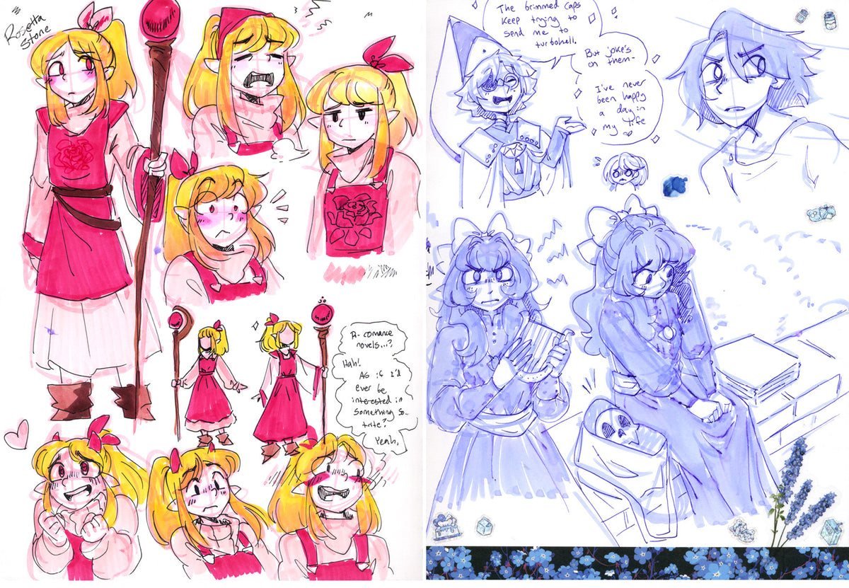 Starfish Sketchbook - Volume 5 [DIGITAL PDF]