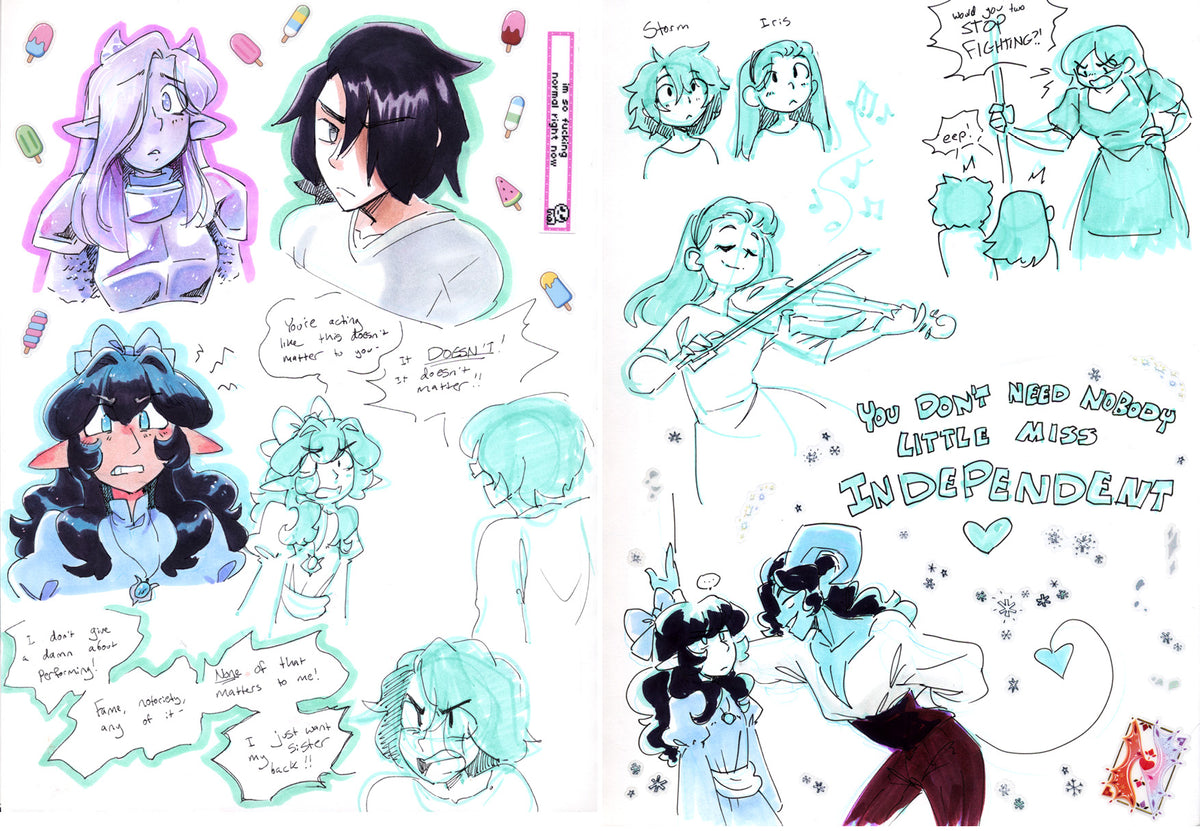Starfish Sketchbook - Volume 5 [DIGITAL PDF]