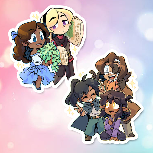 Castoff April 2026 Sticker Set