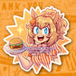 Umamusume Taiki Shuttle Burger Sticker