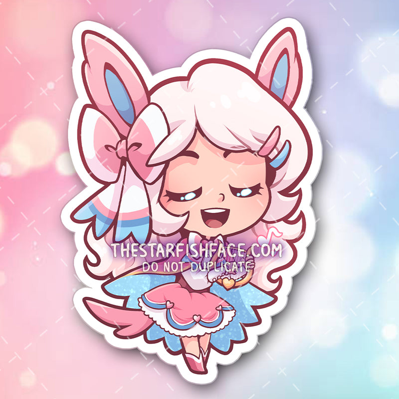 Pokemon D&D Eeveelutions Stickers