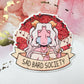 Sad D&D Society Stickers - TheStarfishface