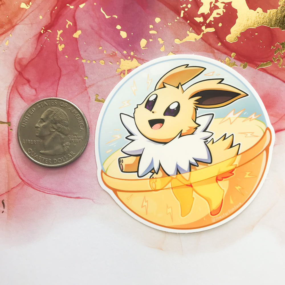Pikachu Eevee Stickers [Pokemon] – KiwiShop