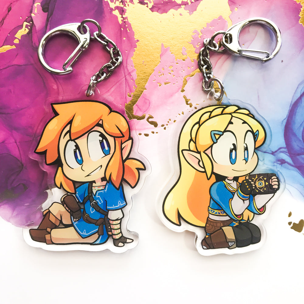 Zelda Breath of the Wild Acrylic Charms - TheStarfishface