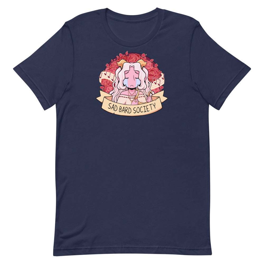 Sad Bard Society Unisex T-Shirt (4 Colors Available!) - TheStarfishface