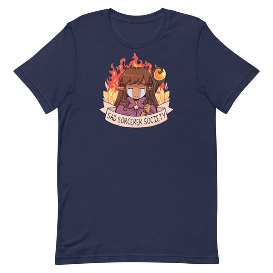 Sad Sorcerer Society Unisex T-Shirt (4 Colors Available!) - TheStarfishface