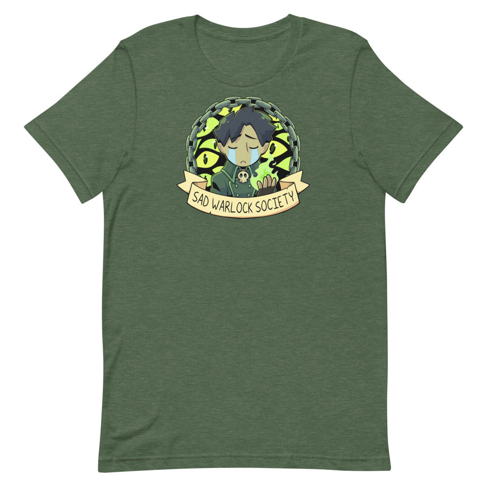 Sad Warlock Society Unisex T-Shirt (4 Colors Available!) - TheStarfishface