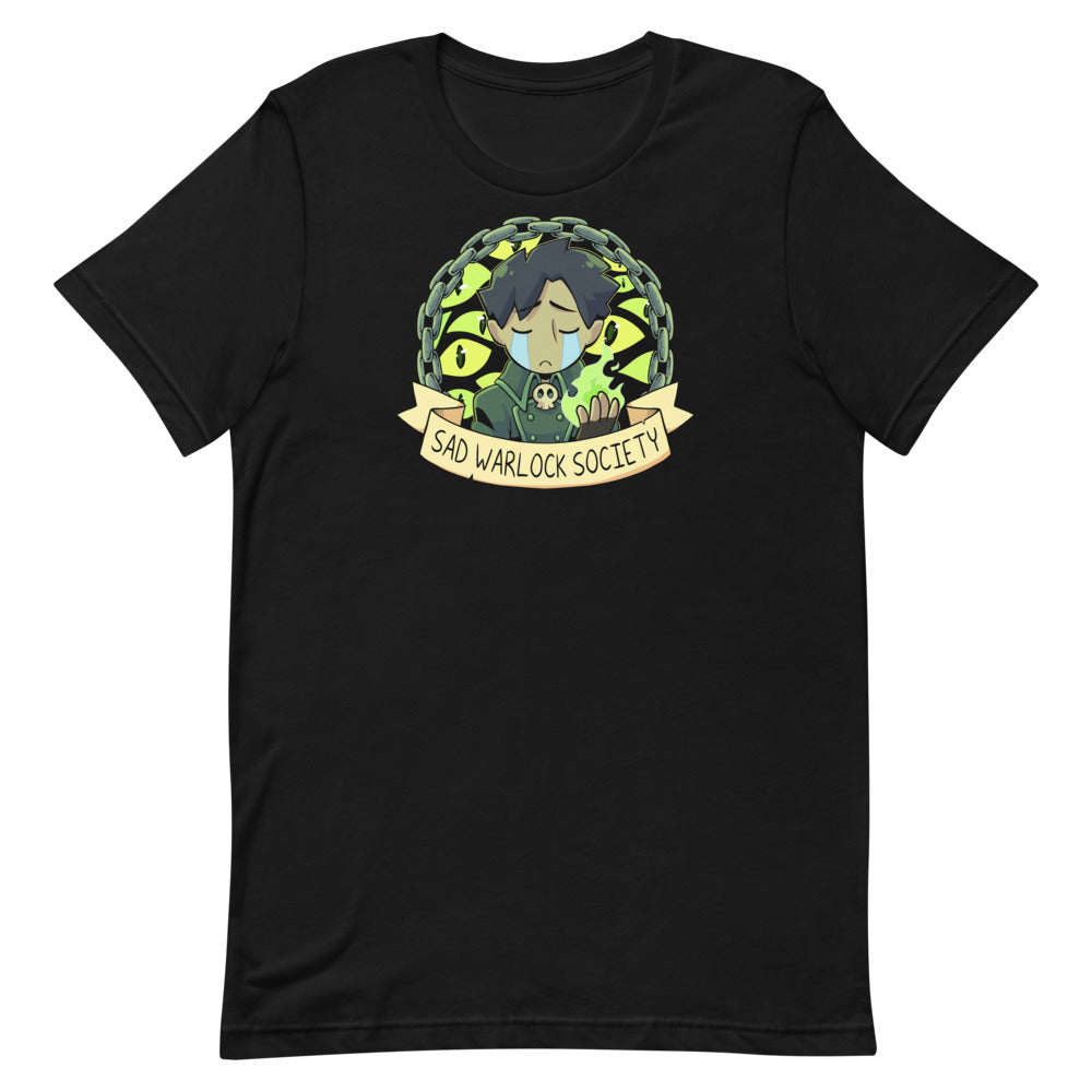 Sad Warlock Society Unisex T-Shirt (4 Colors Available!) - TheStarfishface