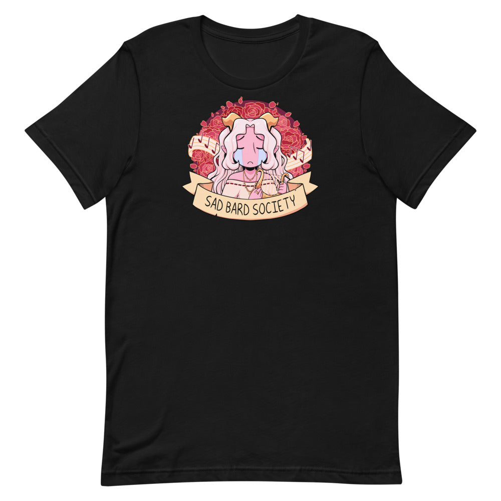 Sad Bard Society Unisex T-Shirt (4 Colors Available!) - TheStarfishface