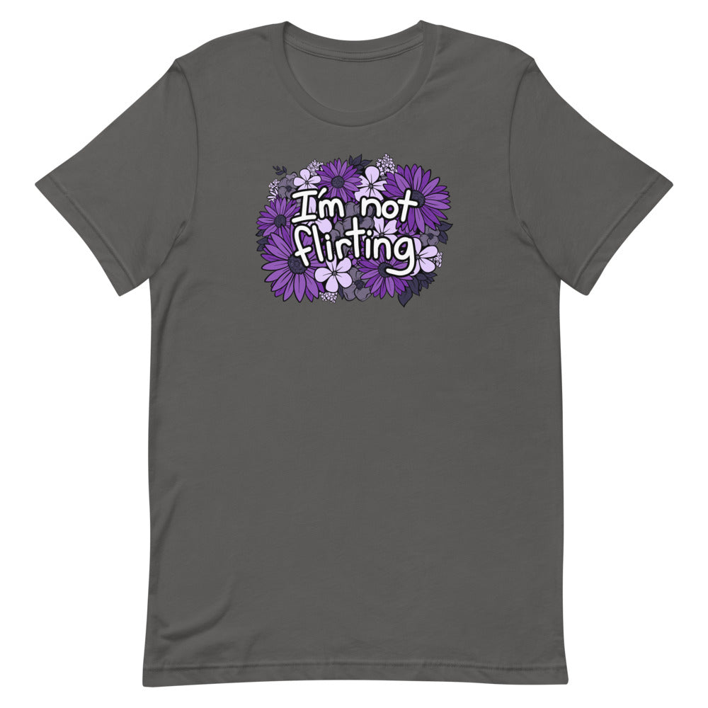 TheStarfishface I m Not Flirting Asexual Unisex T Shirt 4 Colors Available Asphalt 2XL