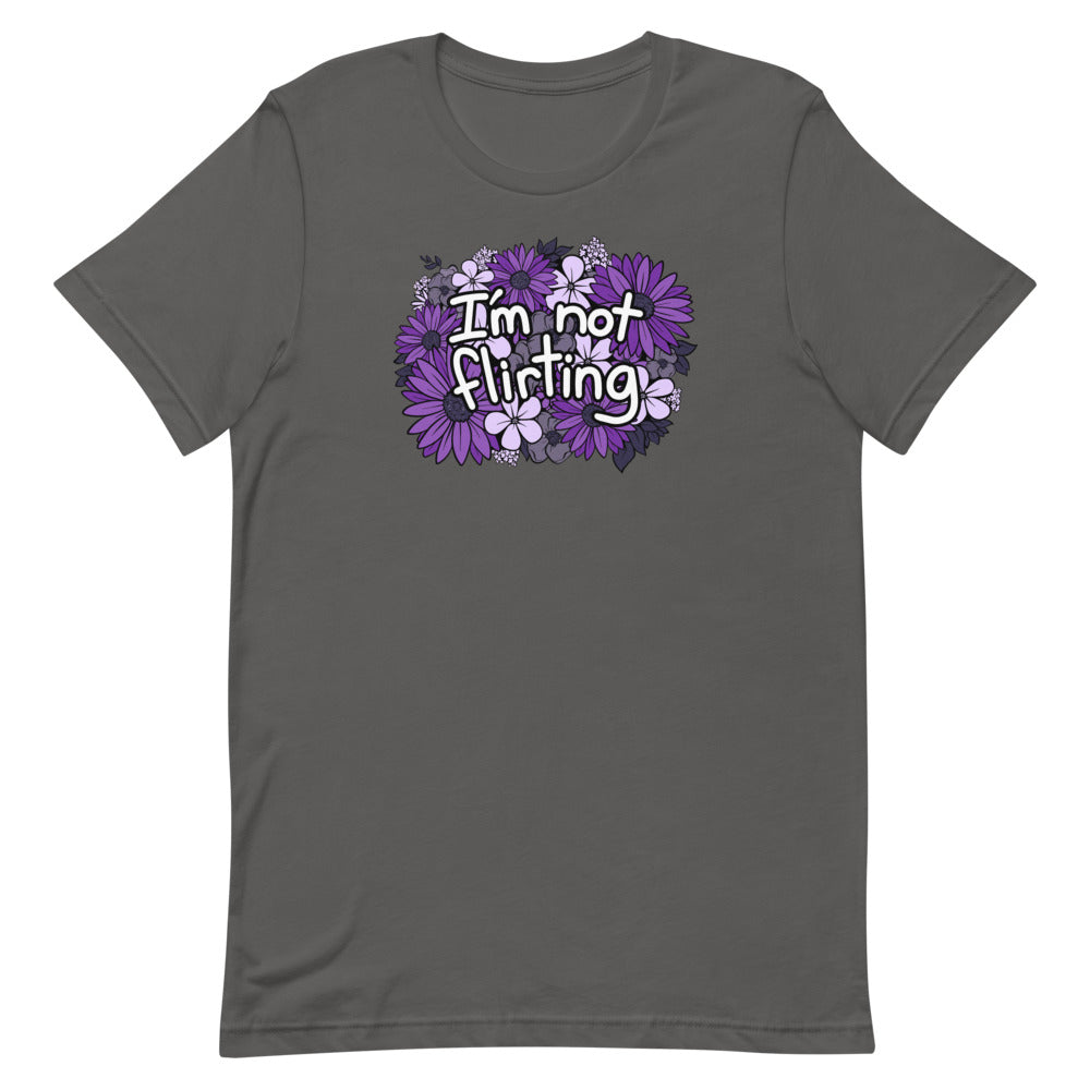 I'm Not Flirting Asexual Unisex T-Shirt (4 Colors Available!) - TheStarfishface